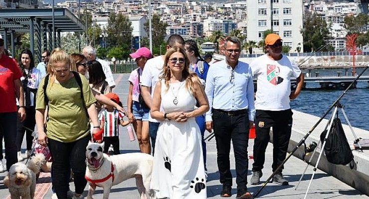 Karşıyaka Belediyesi’nden can dostlar için farkındalık yürüyüşü
